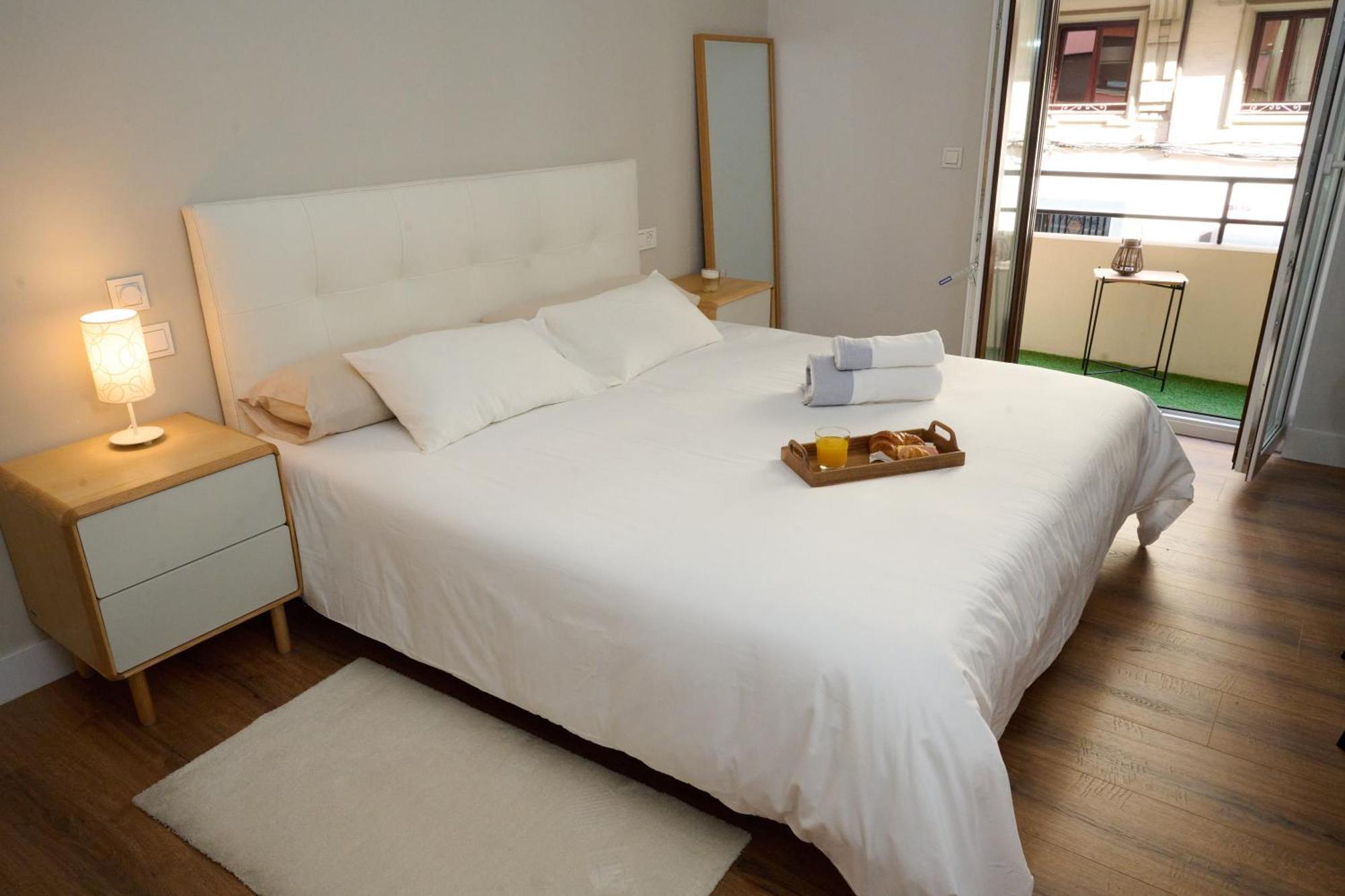 Apartamento Nuevo Lujoso Suites Centro Bilbao Wifi ,Parking Gratis Luaran gambar