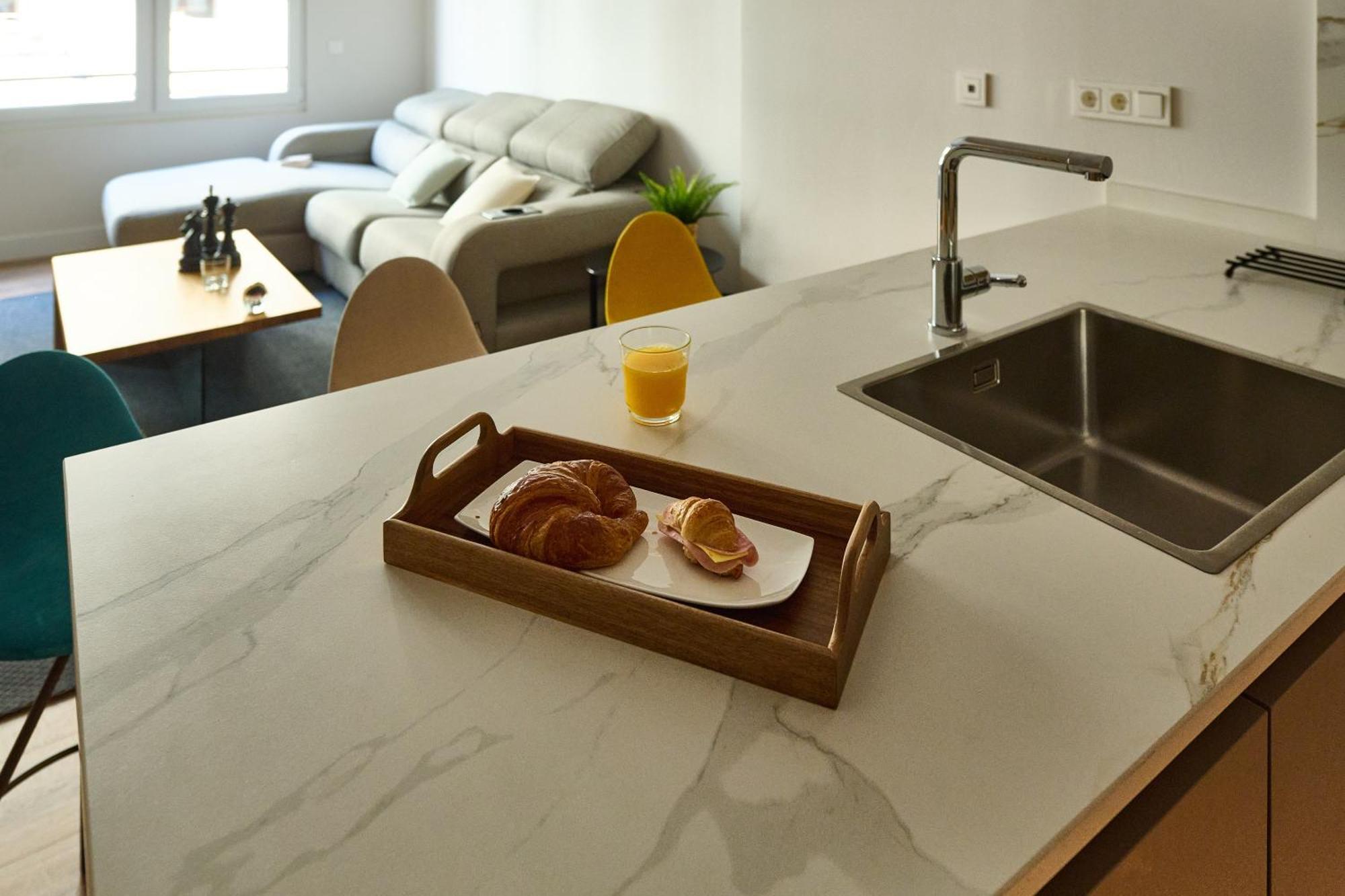 Apartamento Nuevo Lujoso Suites Centro Bilbao Wifi ,Parking Gratis Luaran gambar