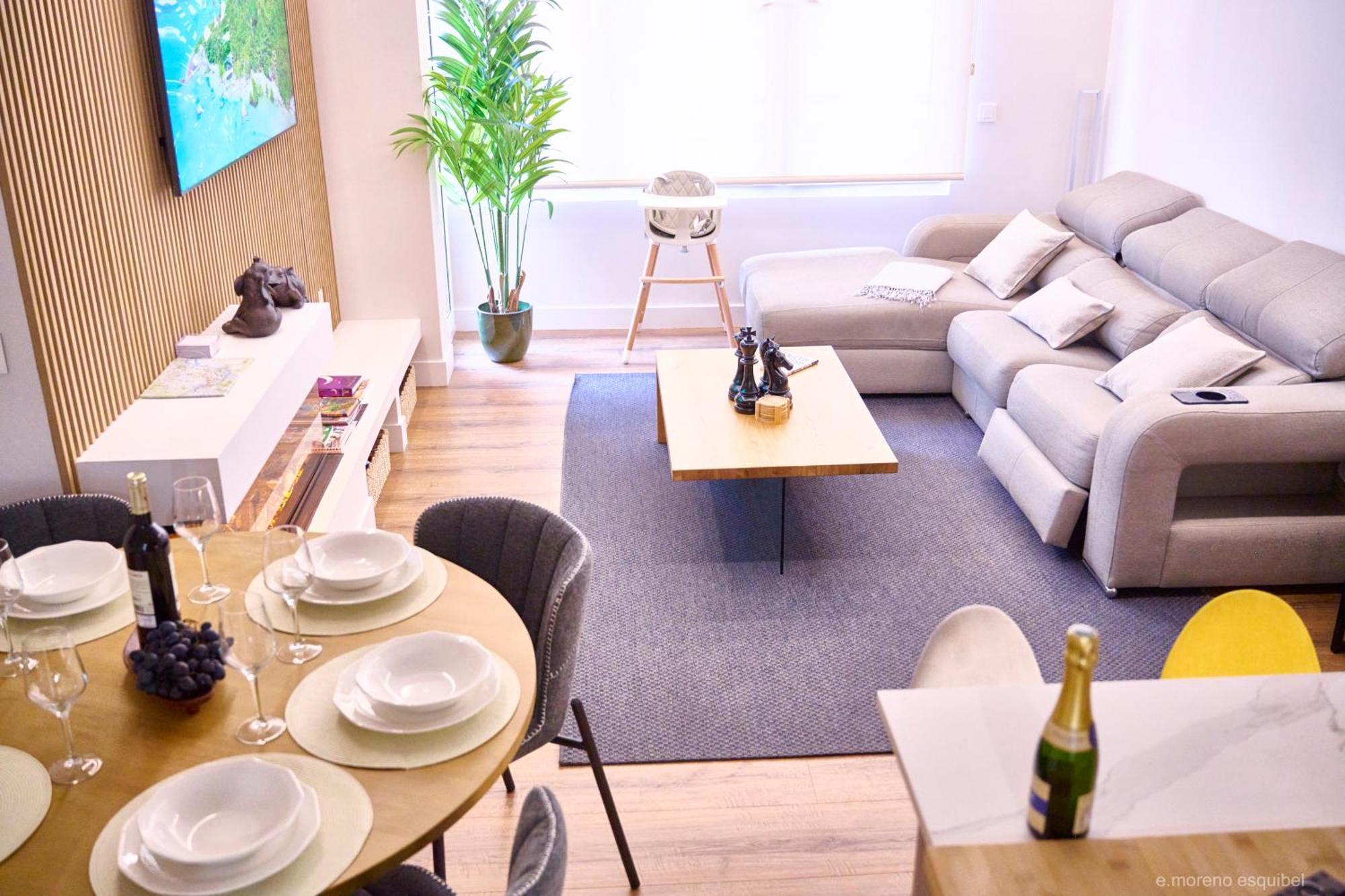 Apartamento Nuevo Lujoso Suites Centro Bilbao Wifi ,Parking Gratis Luaran gambar